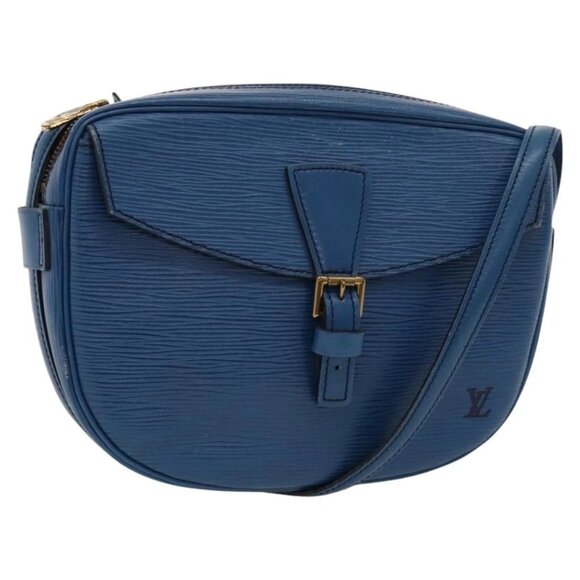 LOUIS VUITTON Epi June Feuille Shoulder Bag Blue - Picture 1 of 16